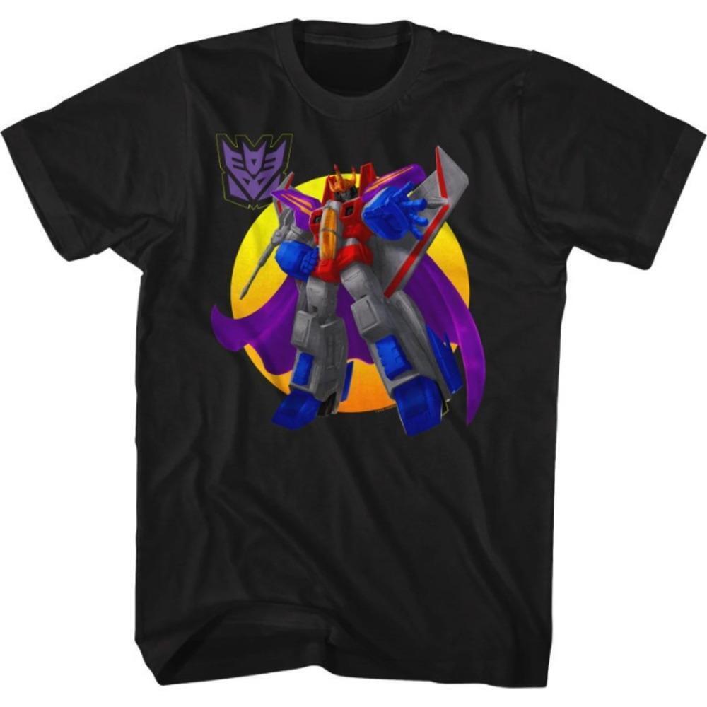 Starscream Transformers Decepticon Villain Retro Graphic Unisex T-Shirt